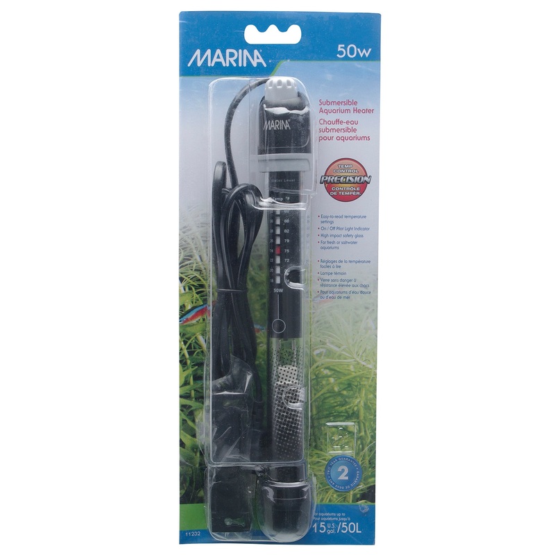 Marina Submersible Glass Heater 50 watt