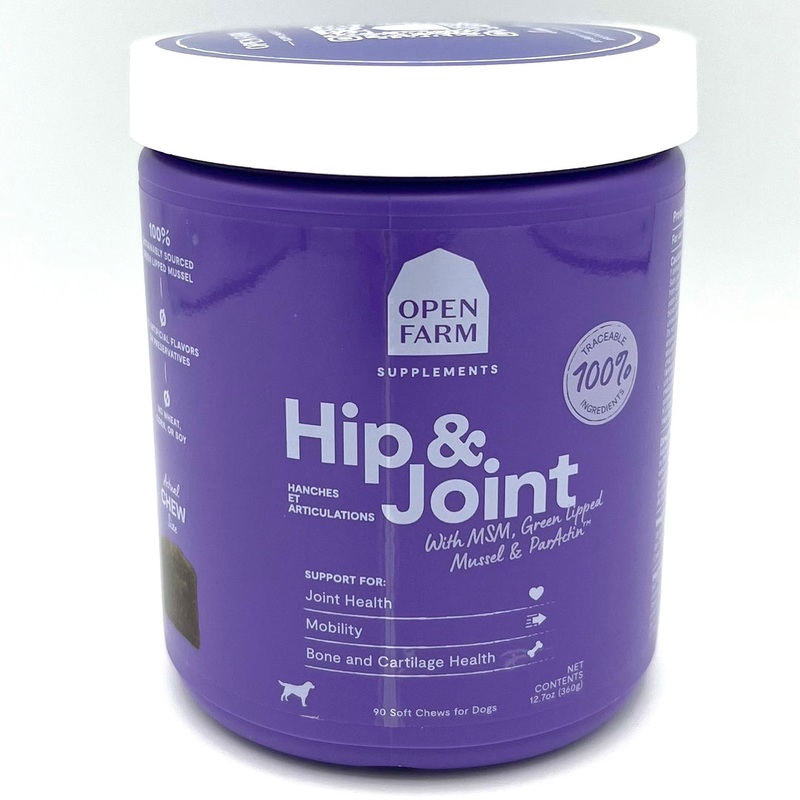 Open Farm Dog Supplement Hip & Joint Chews – 90 ct
