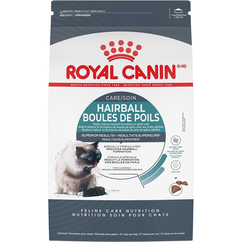 Royal Canin Feline Care Nutrition Hairball Care Dry Cat Food, 14 lbs