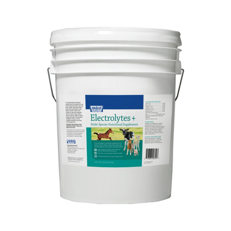 Sav-A-Caf Electrolytes Plus Supplement 25 lb