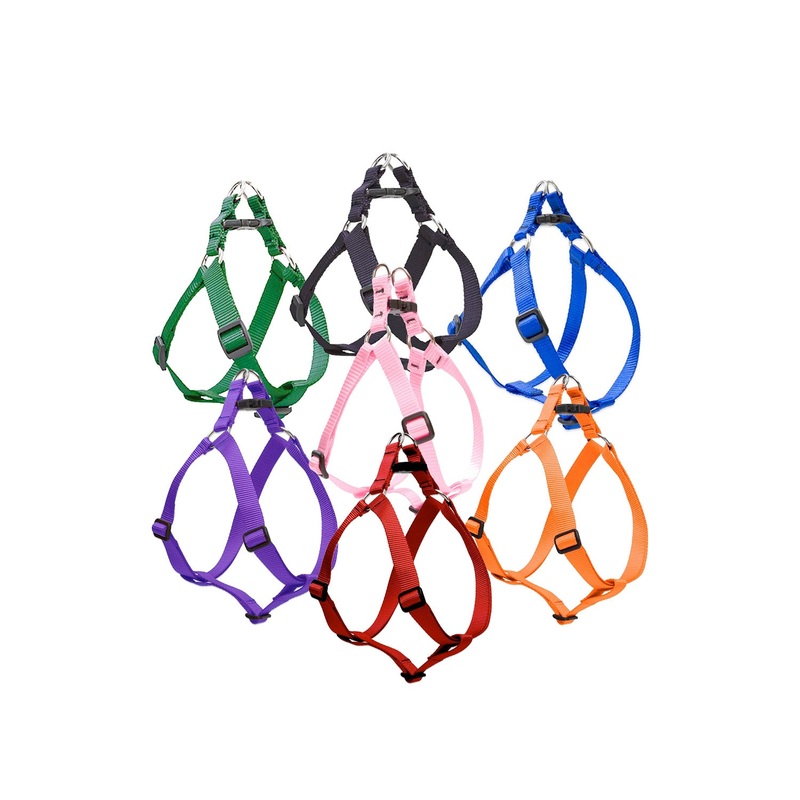 Small Dog Basics Step In Harness 1/2 – black