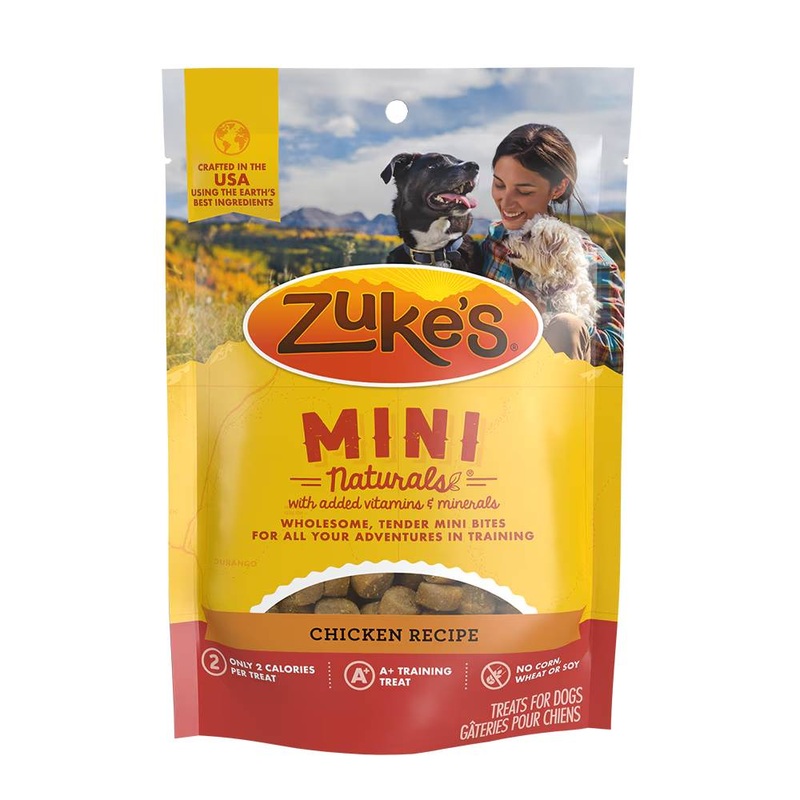 Zukes Mini Naturals Chicken Recipe Dog Treats 6 oz