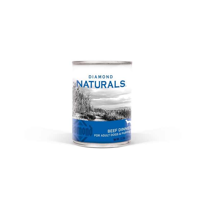 Diamond Naturals Beef Dinner for Adult Dogs & Puppies 13oz