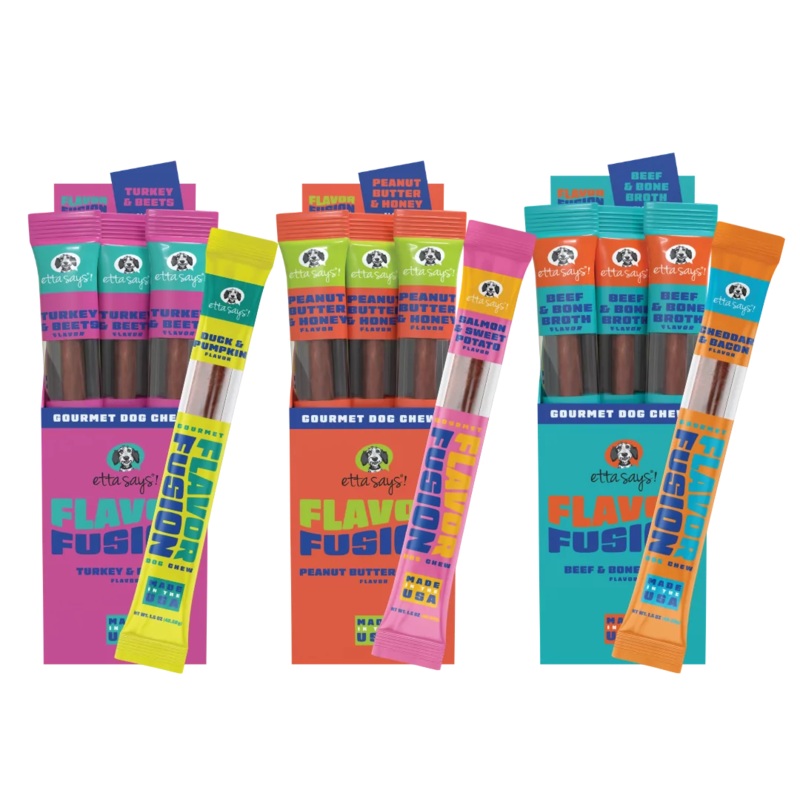 Etta Says Flavor Fusion Dog Chews Turkey & Beets