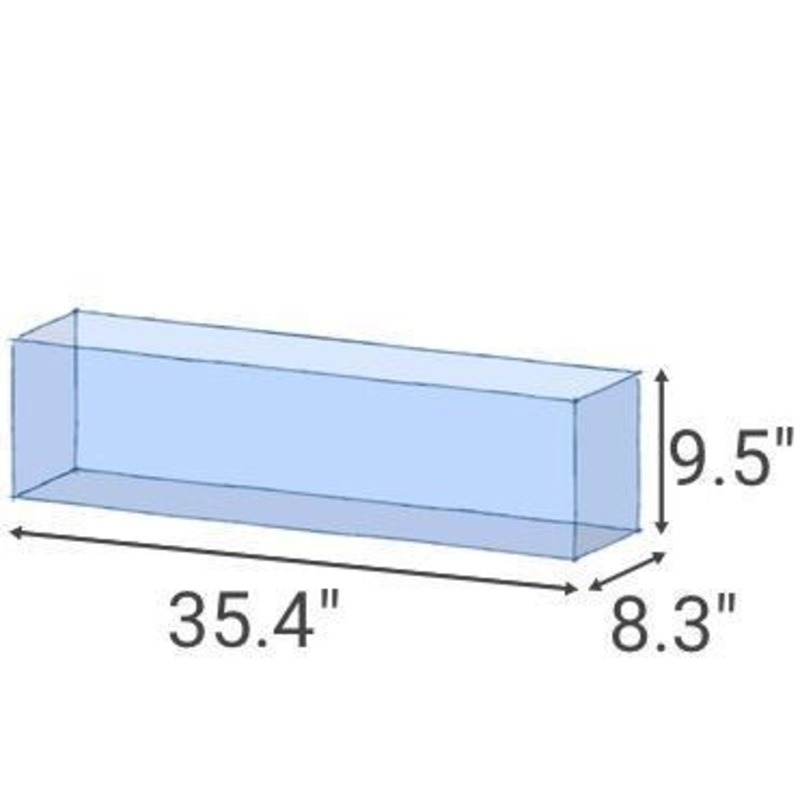 HCA-12G (12 GAL) Rimless Low-Iron Aquarium – AquaTop HCA-12G (12 GAL)