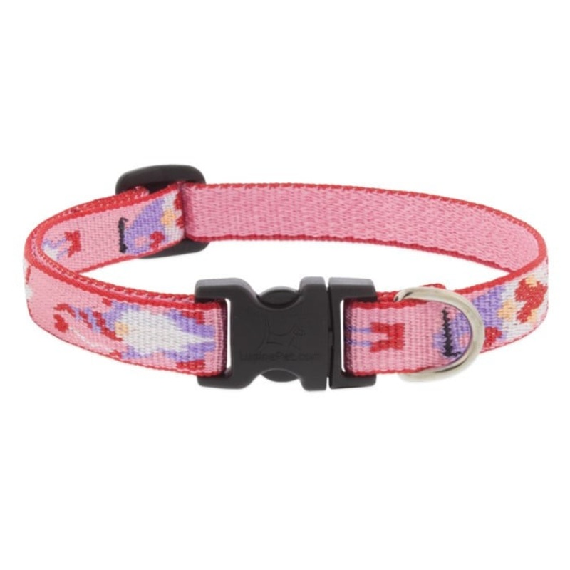 Lupine Holiday Designs Dog Collar 3/4″ x 9″-14″ Lovable Gnomes