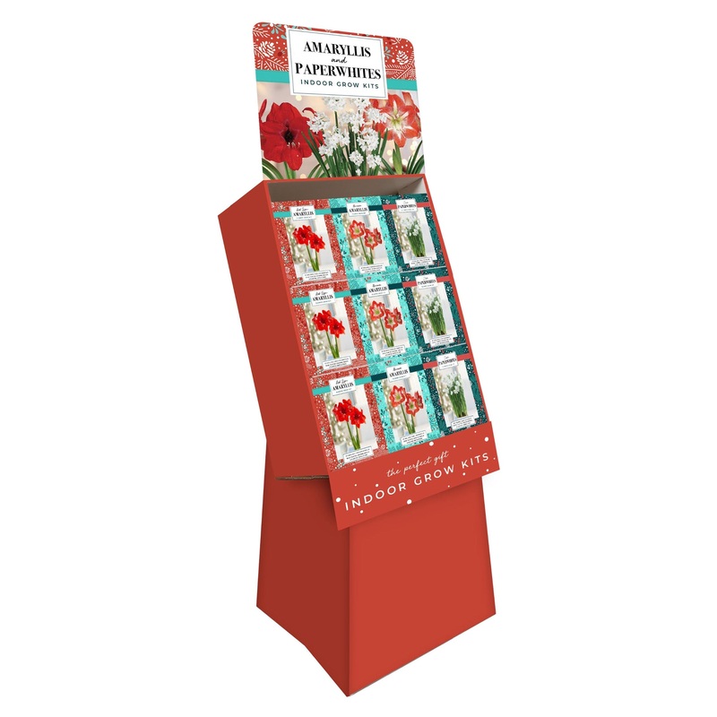 Netherland Bulb Company HG Essentials Amaryllis Holiday Gift Growing Kit