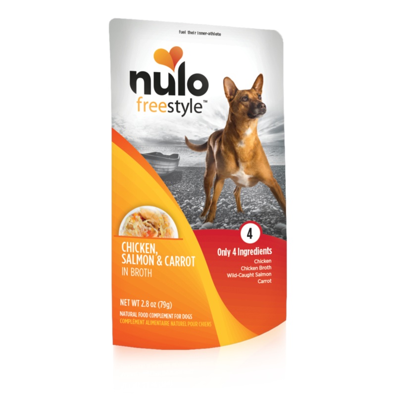Nulo FreeStyle Chicken, Salmon & Carrot in Broth Recipe for Dogs