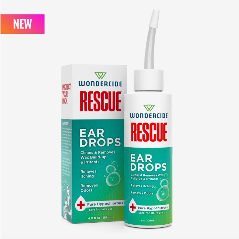 RESCUE Ear Drops for Dogs & Cats – 4oz