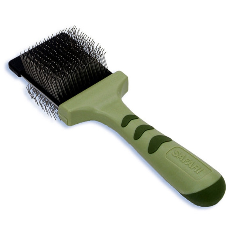 Safari Flexible Double-Sided Dog Slicker Brush Small