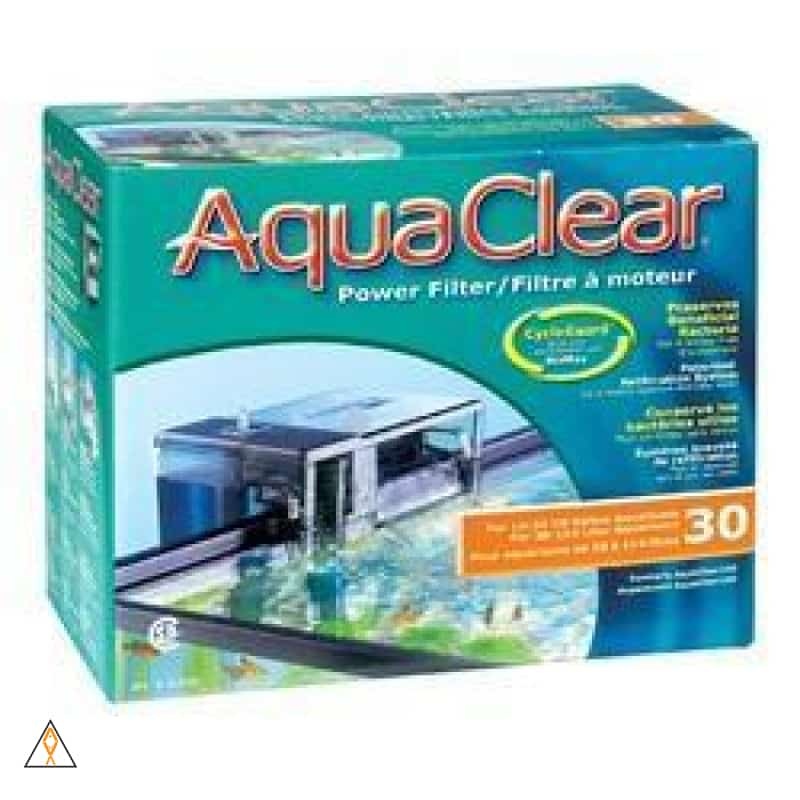 AquaClear CycleGuard HOB Power Filter – Hagen 30 (10 to 30 U.S. gallons)