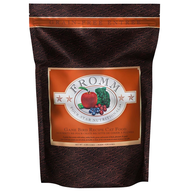 Fromm Four-Star Game Bird Recipe Cat Food 4 lbs
