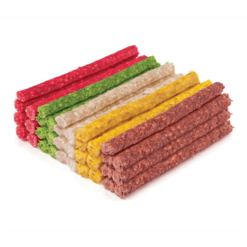 Kazoo Rawhide Munchy Stick Dog Treat 13cm 80 Pack