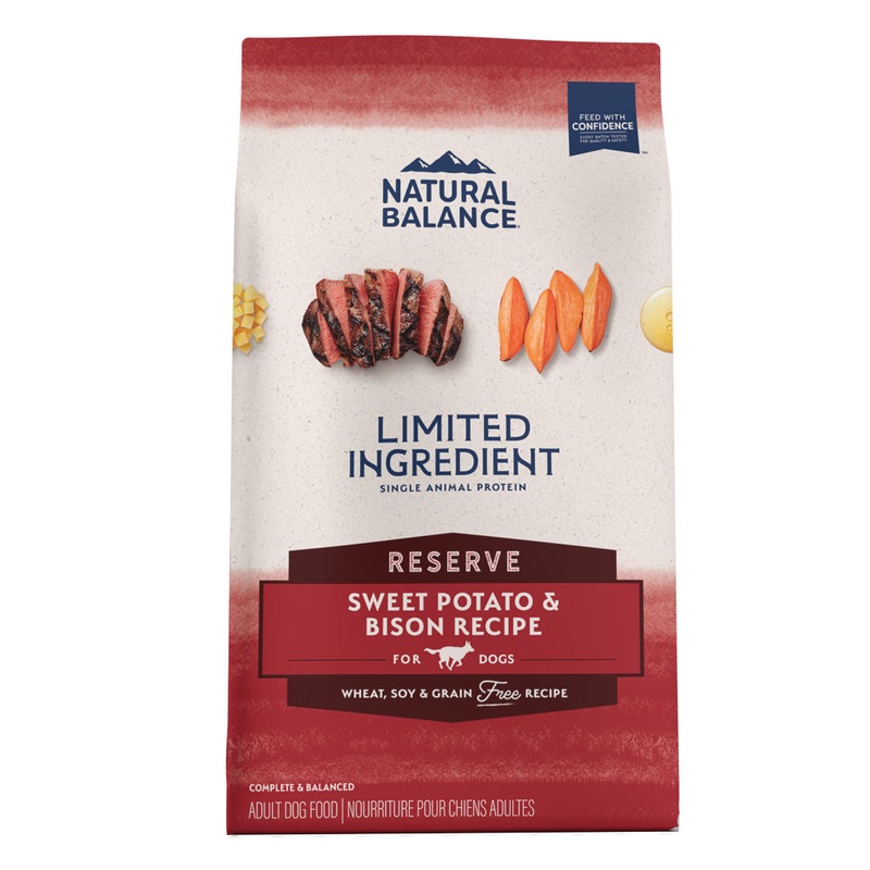 Natural Balance L.I.D. Limited Ingredient Diets Sweet Potato and Bison Dry Dog Food