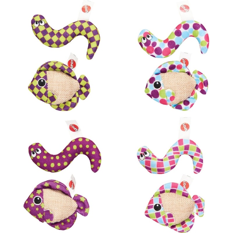 SPOT CATCH’N RELEASE W/CATNIP 2 PK ASSORTED