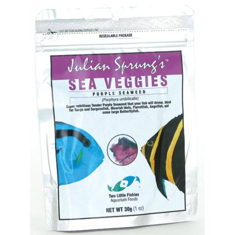 Two Little Fishies Julian Sprung’s Sea Veggies Purple 1 oz Pouch