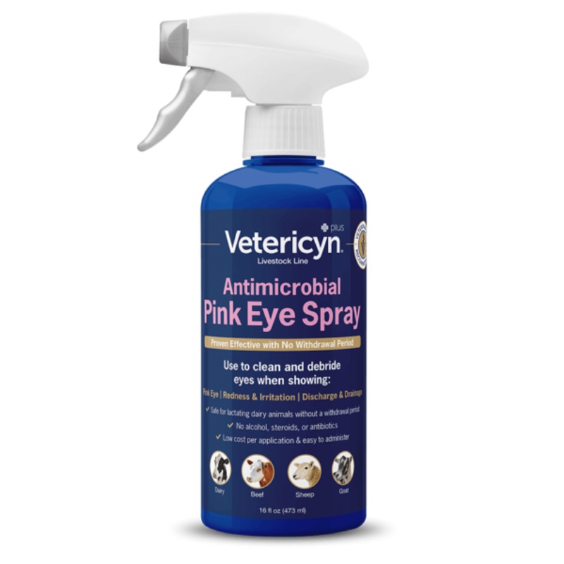Vetericyn Plus All Animal Pink Eye Spray 16 oz