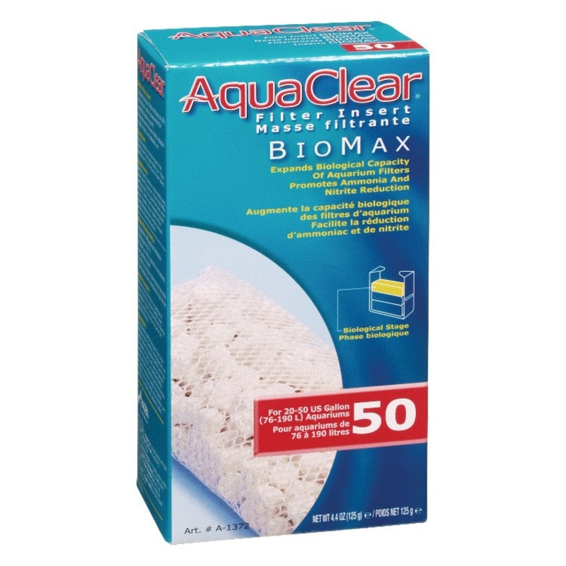 Fluval AquaClear 50 Backfilter BioMax Filter Insert