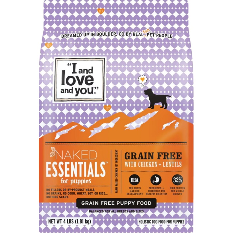 I and Love and You Naked Essentials Grain Free Puppy Recipe Dry Dog Food
