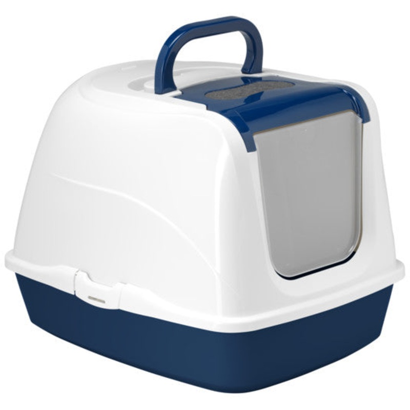 Moderna Flip Cat Litter Box Jumbo Blue Berry