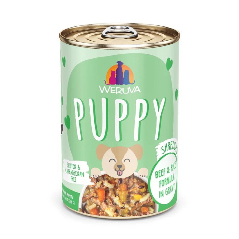 Puppy Beef & Rice Formula in Gravy Canned Grain-Free Dog Food 6 oz, case of 8