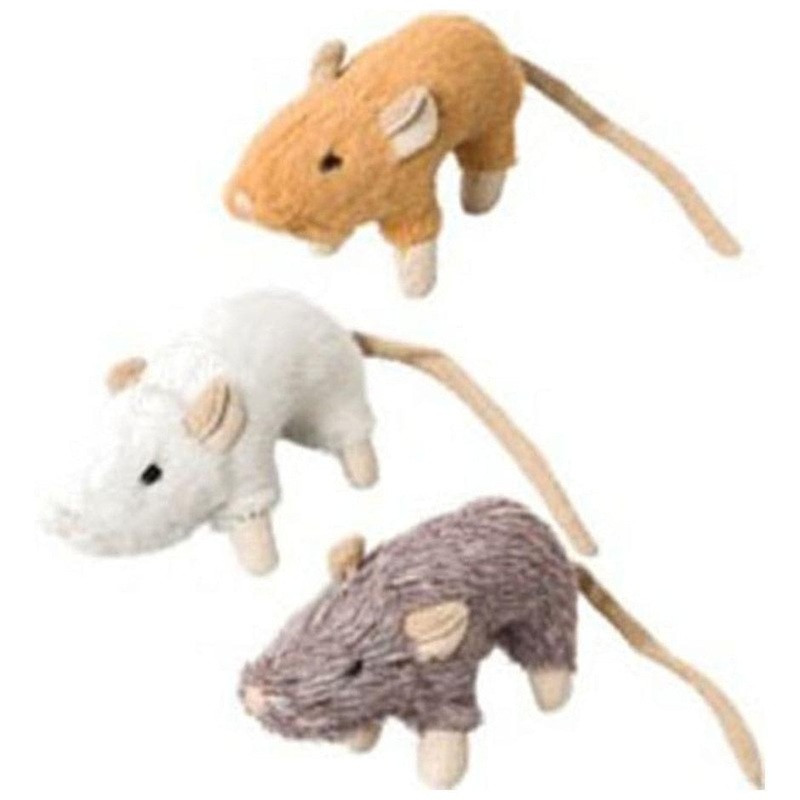 SPOT HOUSE MOUSE HELEN W/CATNIP 4 IN ASSORTED