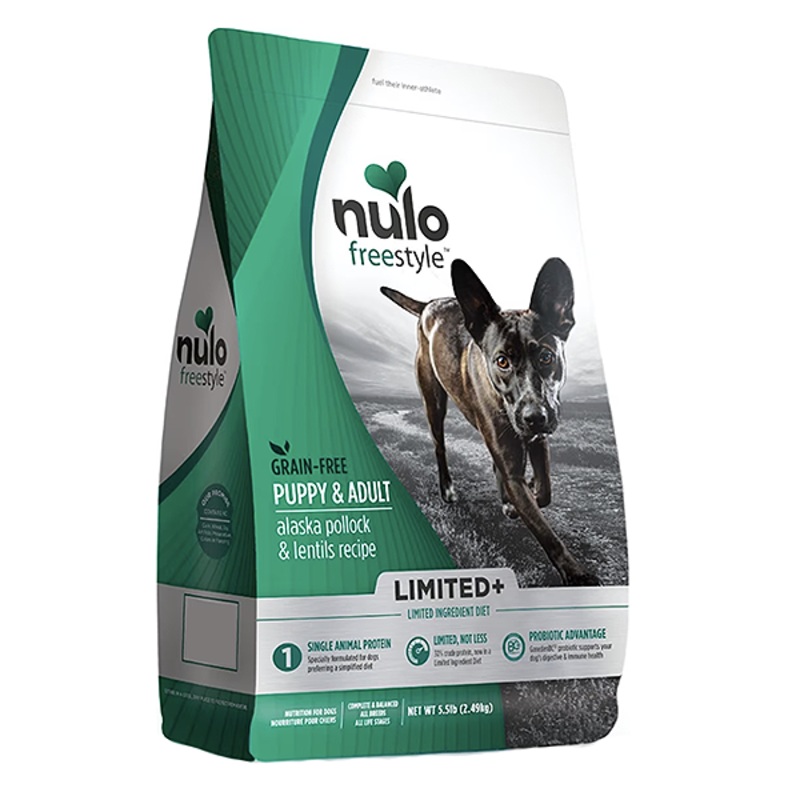 FreeStyle Limited+ Alaska Pollock & Lentils Recipe Grain-Free Dry Dog Food 4 Pounds