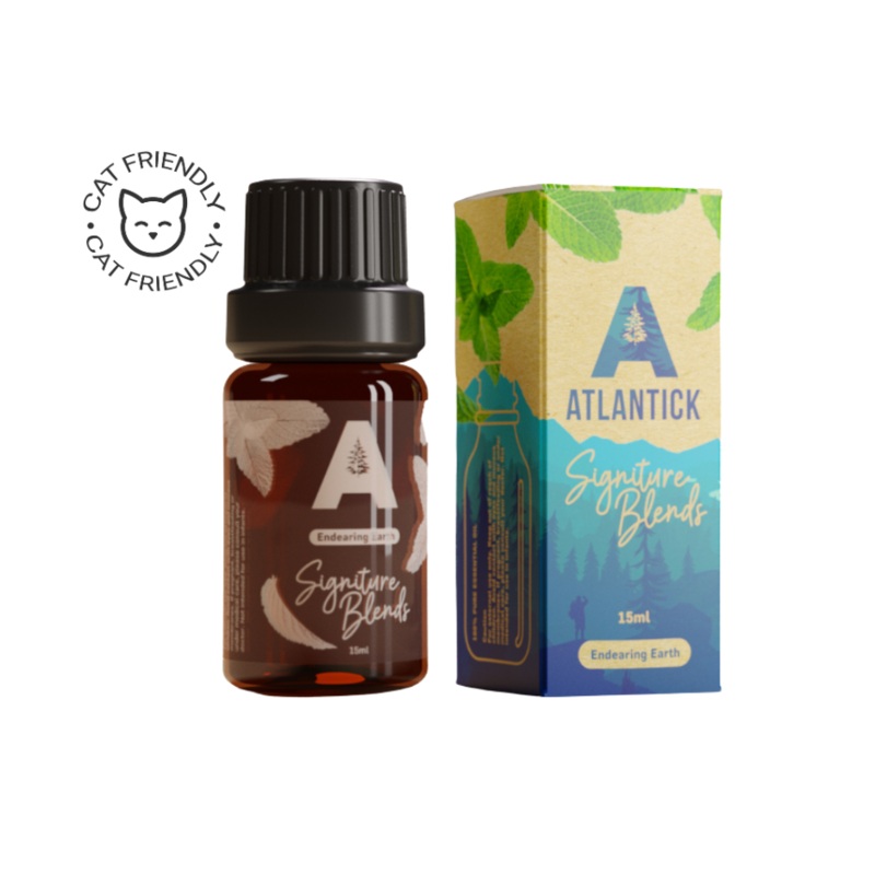 Signature Blend Cat-Friendly Essential Oils For Diffusing (Endearing Earth) | AtlanTick