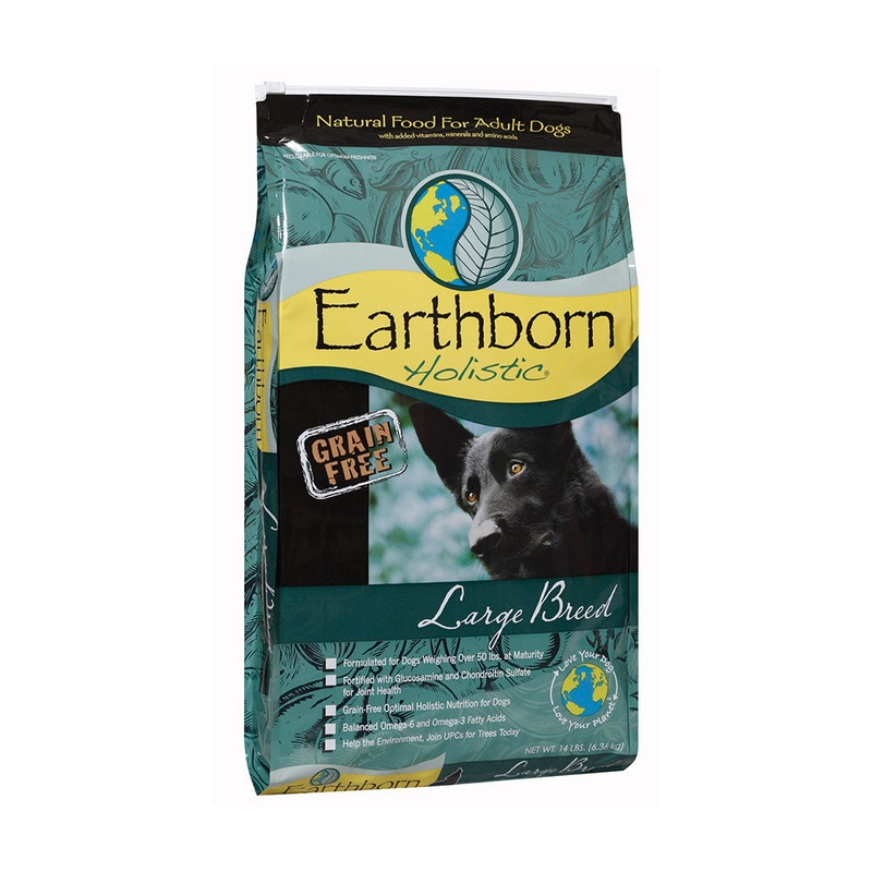 Earthborn Holistic Grain Free Large Breed Adult Dog Food 14 Lbs