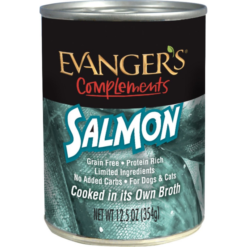Evanger’s Grain Free Wild Salmon Canned Cat and Dog Food