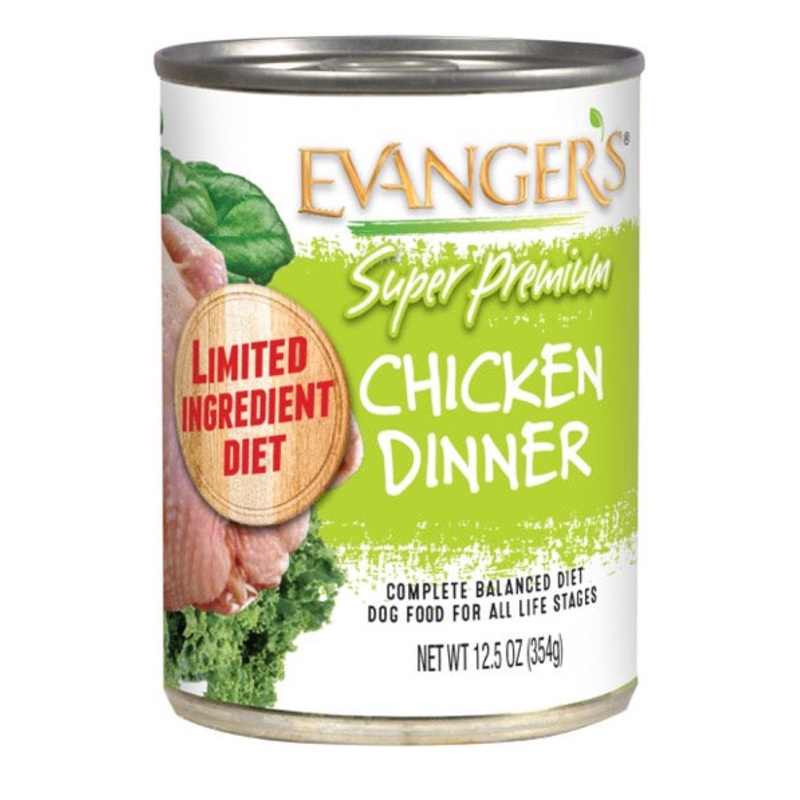 Evangers Super Premium Chicken Dinner Canned Dog Food