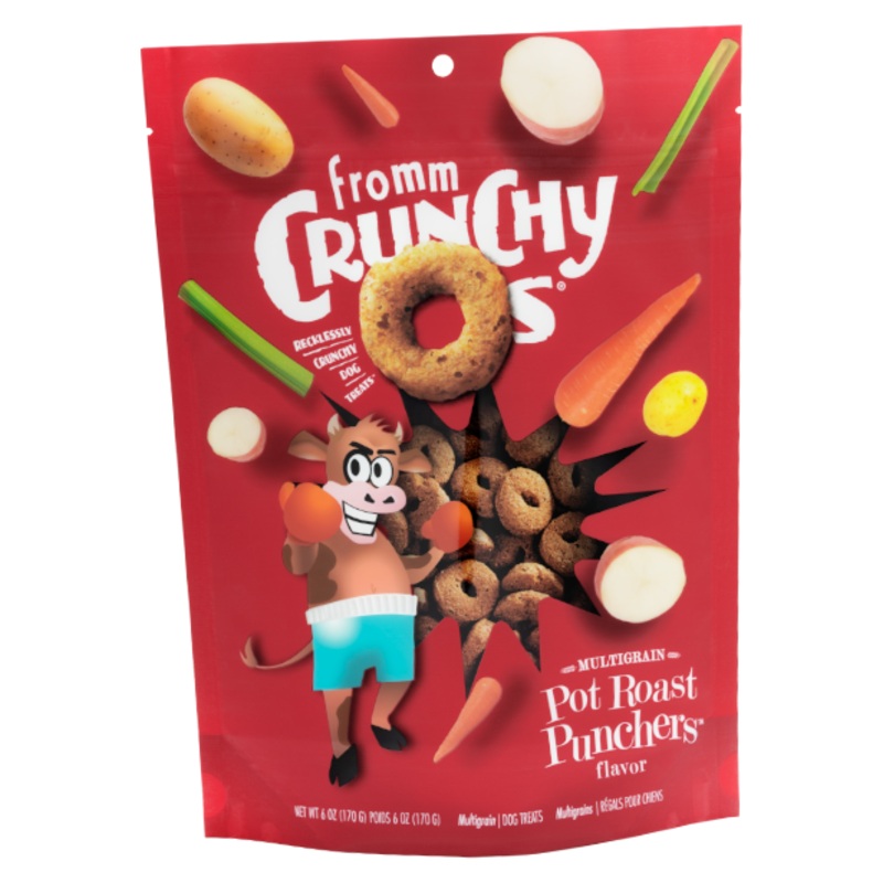 Fromm Family Crunchy O’s Pot Roast Punchers Dog Treats 6oz