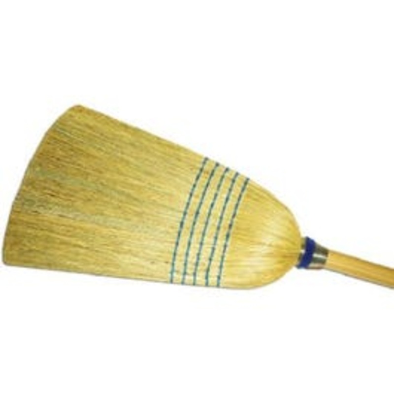 Janitor’s Corn Broom, 42 x 1.125-In.