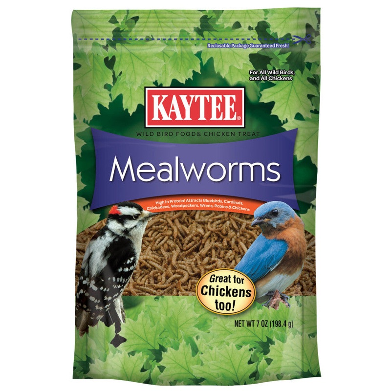 Kaytee Mealworm Food Pouch 3.5 oz