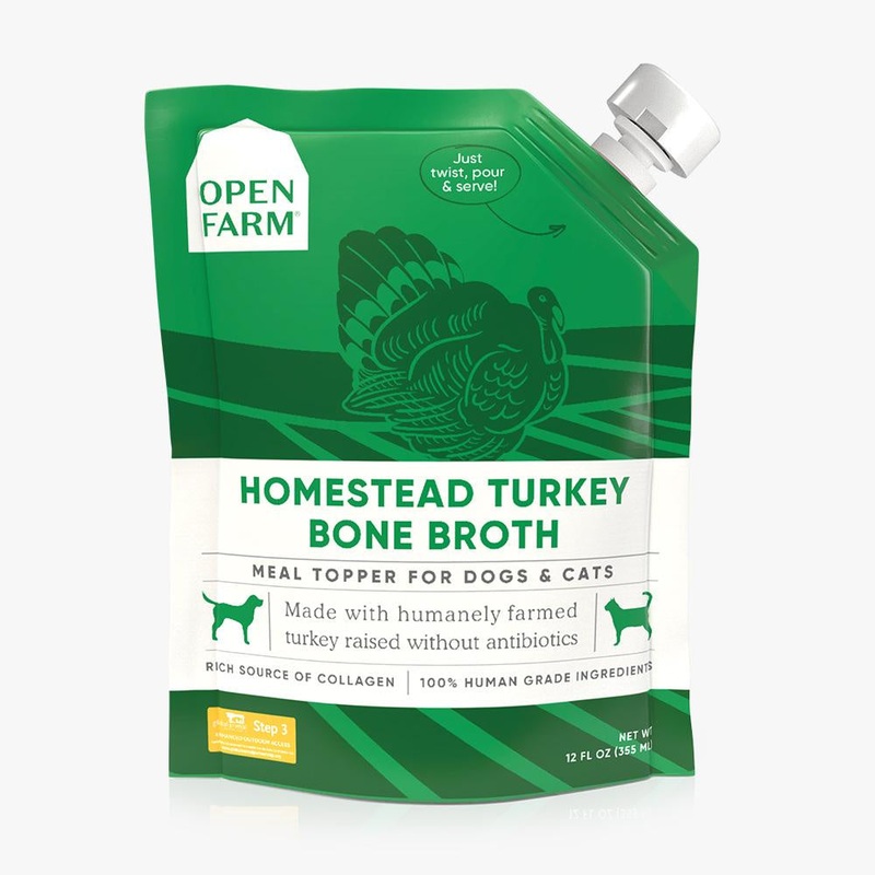 Open Farm Homestead Turkey Bone Broth 32oz