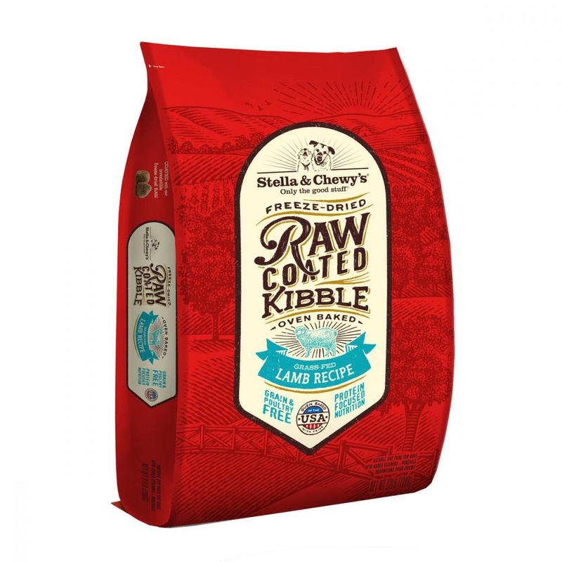 Stella & Chewy’s Raw Coated Kibble Grass Fed Lamb Recipe Dry Dog Food