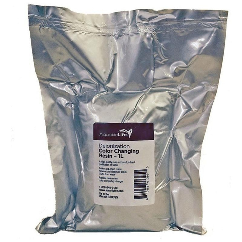 Aquatic Life Deionization Color Changing Resin 1 liter