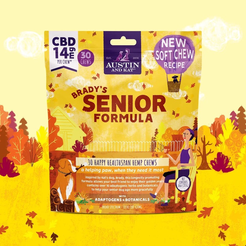 Austin Kat Senior Chew 14mg 10oz