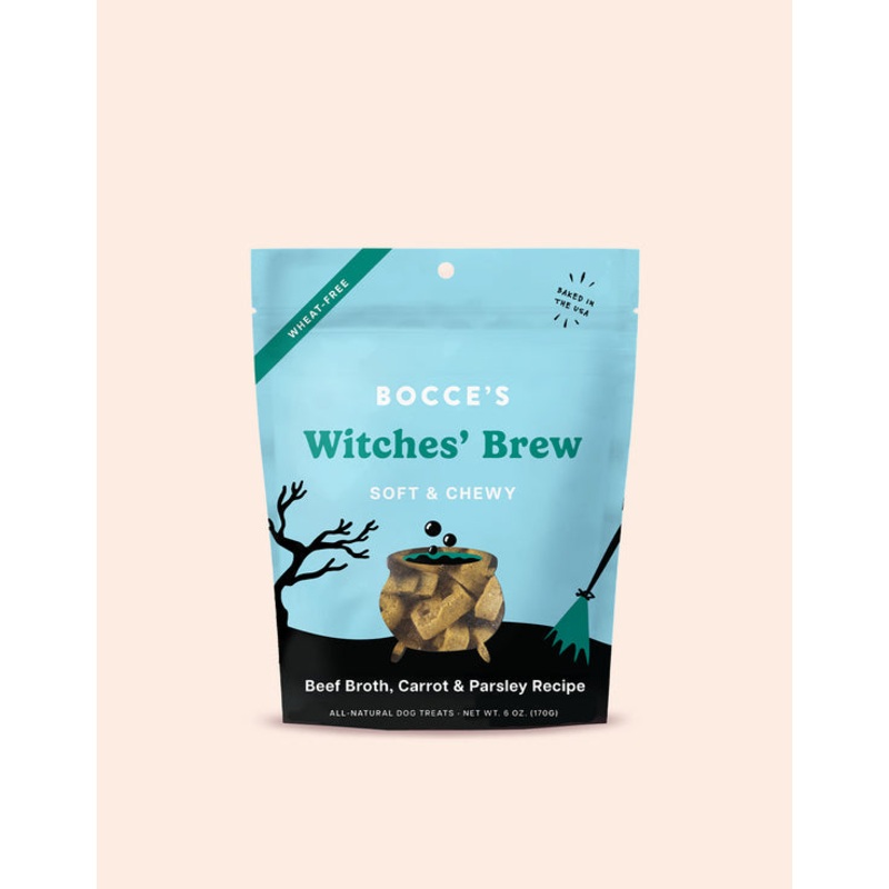 Bocce’s Bakery Witches’ Brew Soft & Chewy Dog Treats (6 oz)
