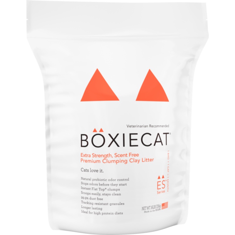 Boxiecat Extra Strength Premium Clumping Clay Cat Litter 28-lb