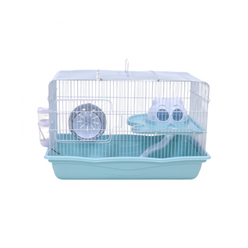 Dayang Hamster Cage(BC-M0301) 55x34x36cm, Assorted Colors (Only Sold By Box Of 6 Pcs)