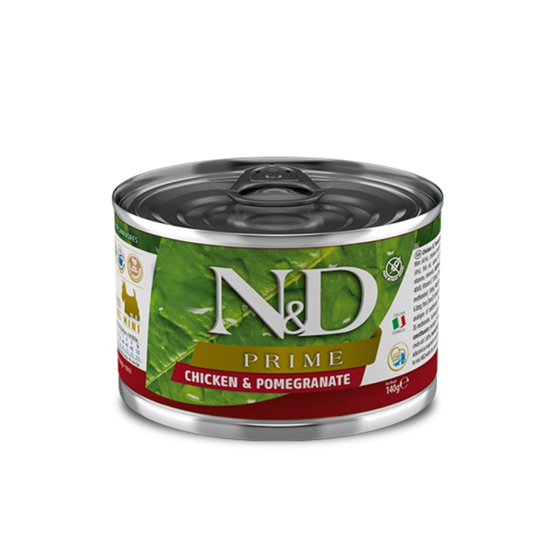 Farmina N&D K9 GF Prime Chicken Pomegranate Mini 4.9oz