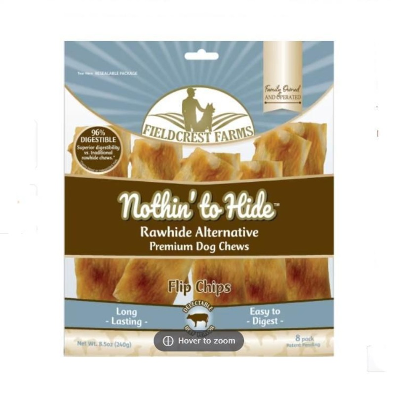 Nothin’ to Hide Collagen Based Beef Flavored Flip Chips 8 Pack