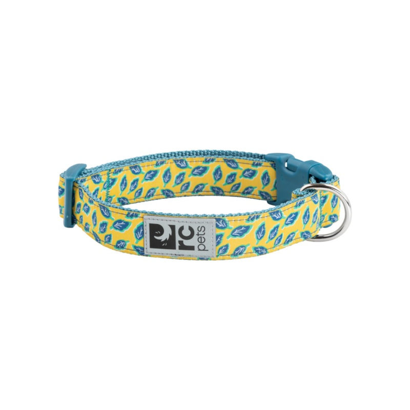 RC PETS Dog Clip Collar, Marigold Leaves, Large, 1″/ 15″ – 25″