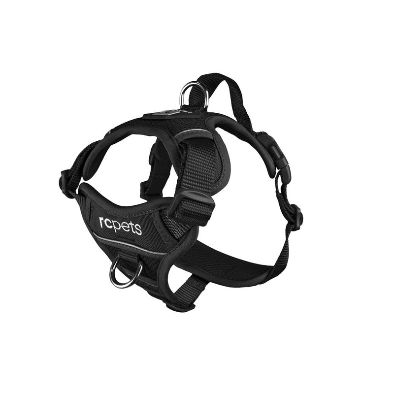 RC Pets Momentum Control Harness – Black for Dogs extra large