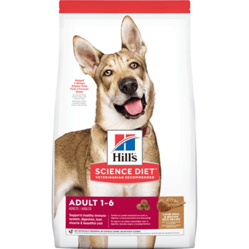 Science Diet Adult Lamb Meal & Brown Rice Recipe Dry Dog Food 33-lb