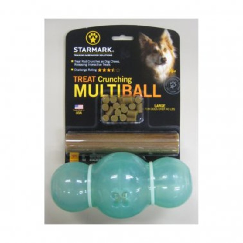 Starmark Crunching Multiball Dog Treat Large