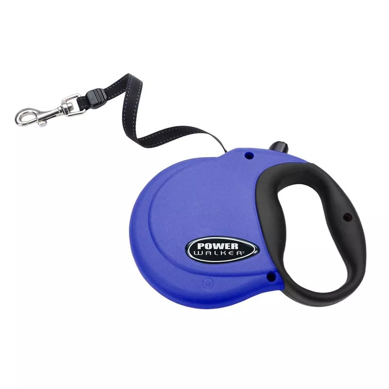 Coastal Pet Products Power Walker Dog Retractable Leash X-Small Blue X-Small Blue