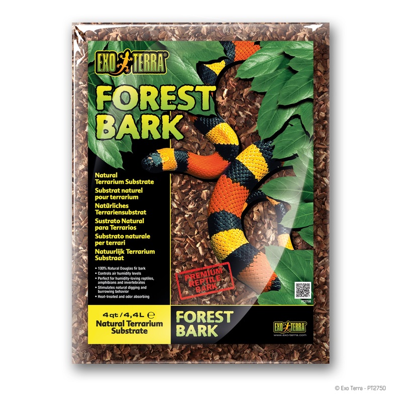 Exo Terra Forest Bark 4 Quart