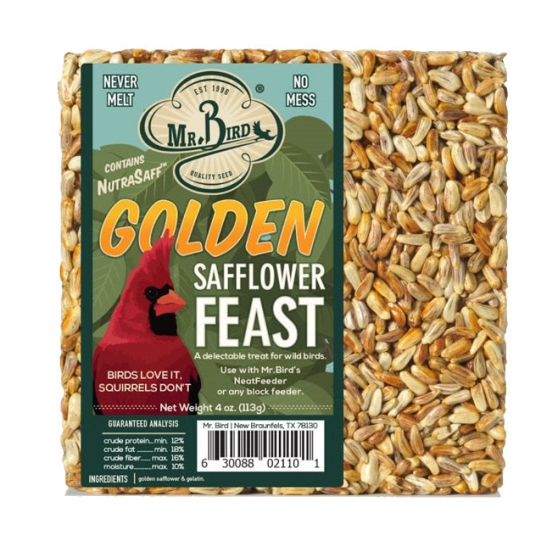 Golden Safflower Feast Block Small, Set of 3
